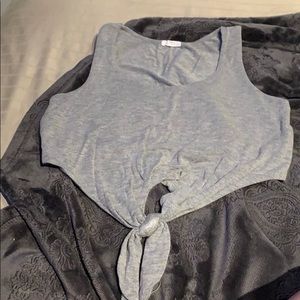 Grey tank top